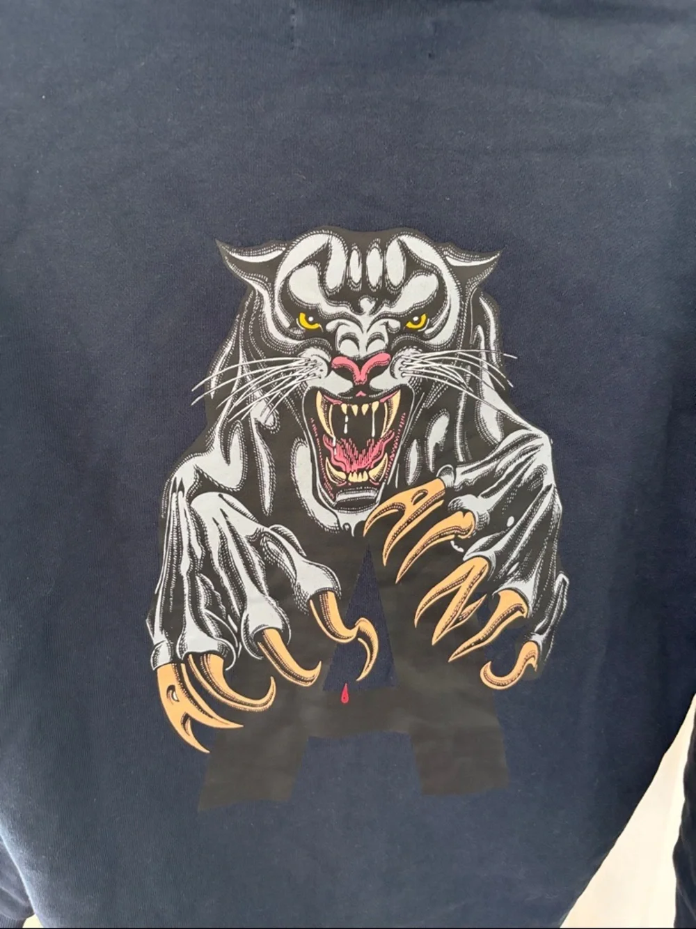 SmALLSAINTS Kids' Beast Cotton Graphic Hoodie size 11/12 NWOT